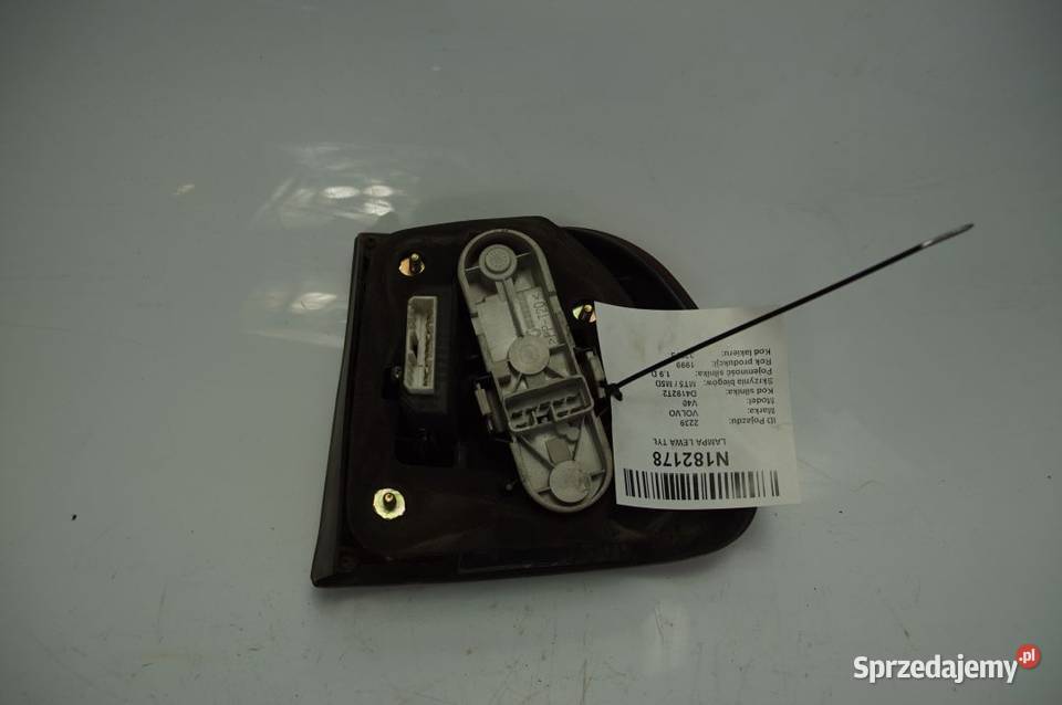 LAMPA LEWA TYŁ VOLVO V40 Lipno