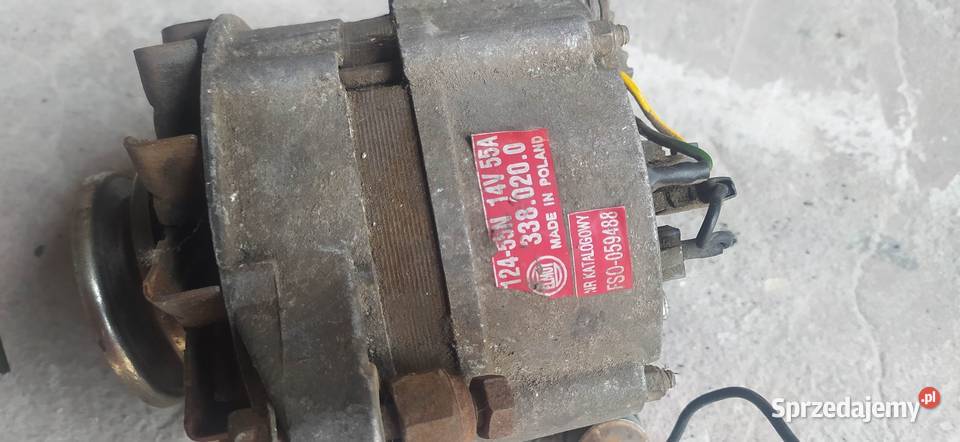 Alternator Fiat 125p Brzeźnica Leśna