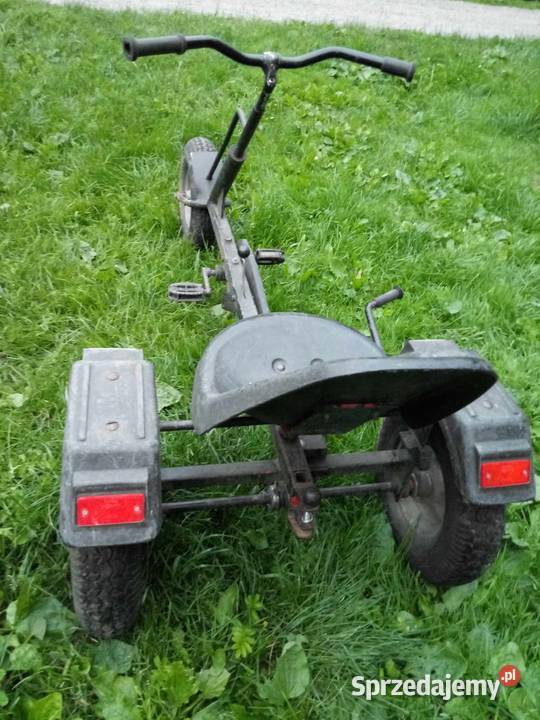 Gokart dzieci i dorosłych na pedały duży Solidny Sejny