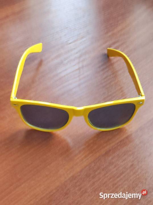 żółte okulary przeciwsłoneczne marki Lipton Ice Filtr UV-400 kat. 0  świętokrzyskie sprzedam