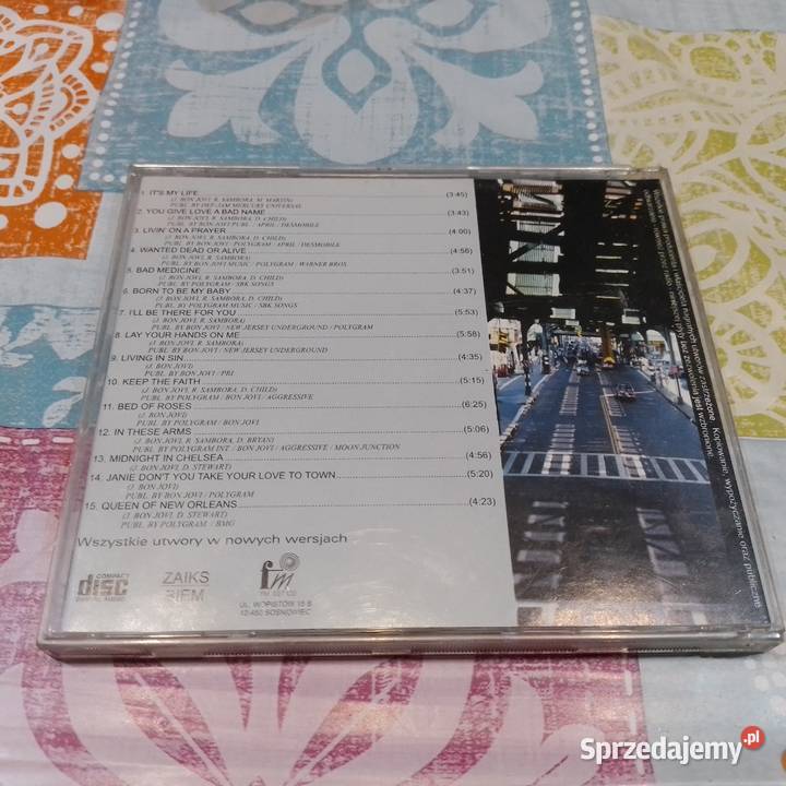 Płyta CD The Soundalikes Bon Jovi 1 płyta małopolskie Wieliczka sprzedam