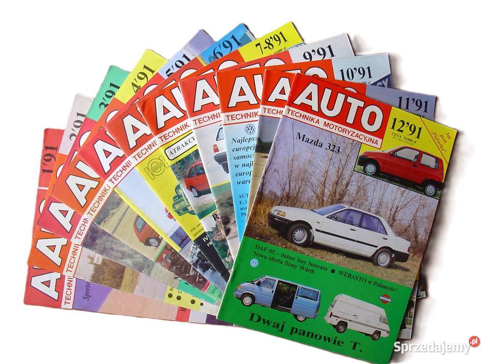 Auto Technika Motoryzacyjna pełny Rocznik 1991 łódzkie Łódź