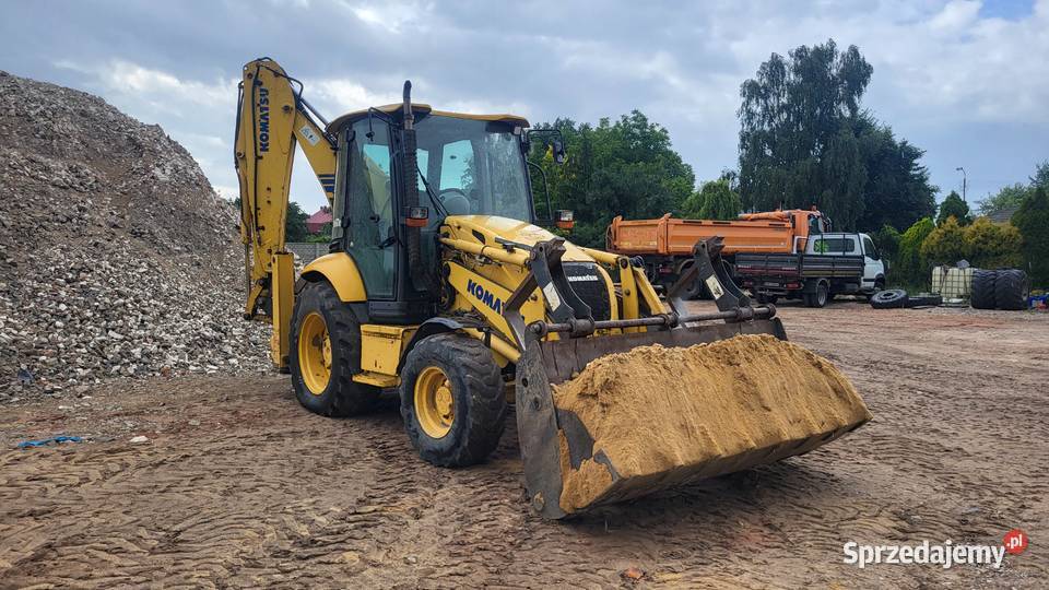 Koparko ładowarka Komatsu WB97R5 Klima automat Pabianice