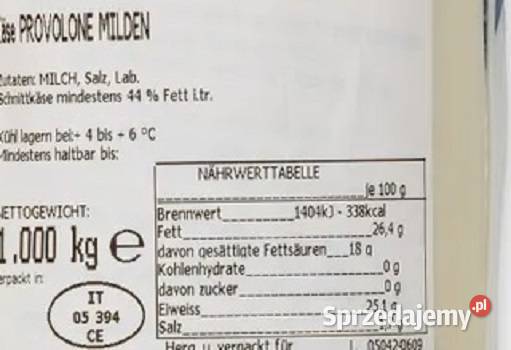 Ser Provolone Gran Soresina 2x ok 1 sprzedam