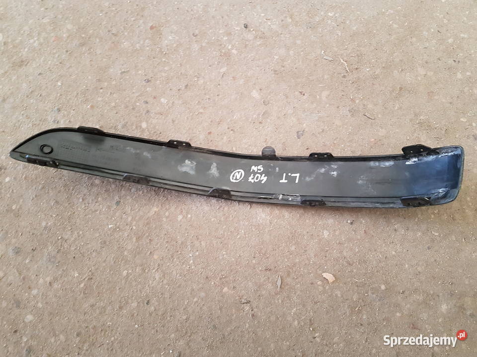 PEUGEOT 407 SW KOMBI LISTWA ZDERZAKA TYL CHROM Karoseria Turek