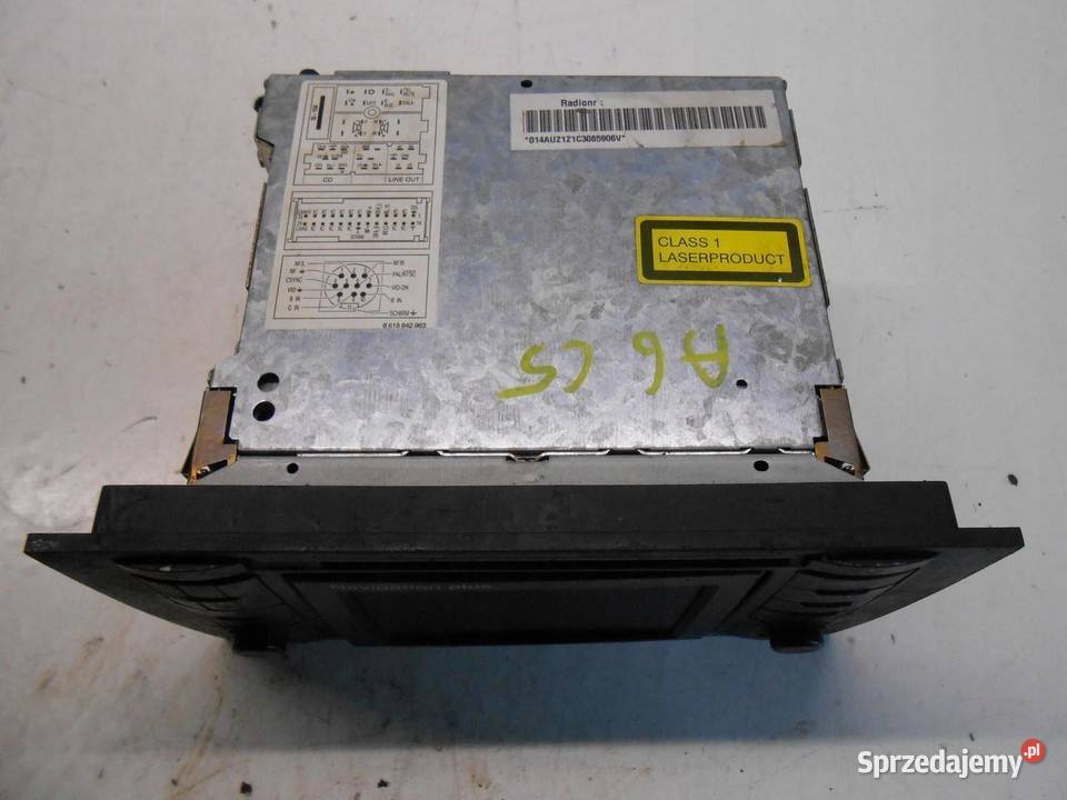 RADIO CD NAWIGACJA AUDI A6 C5 BEZ KODU