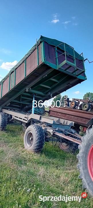 Przyczepa wywrotka hw 8011 na 3 strony wielkopolskie