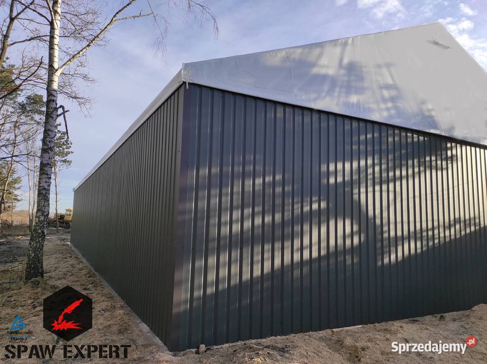 Hale namiotowe solidne konstrukcje stalowe Bydgoszcz