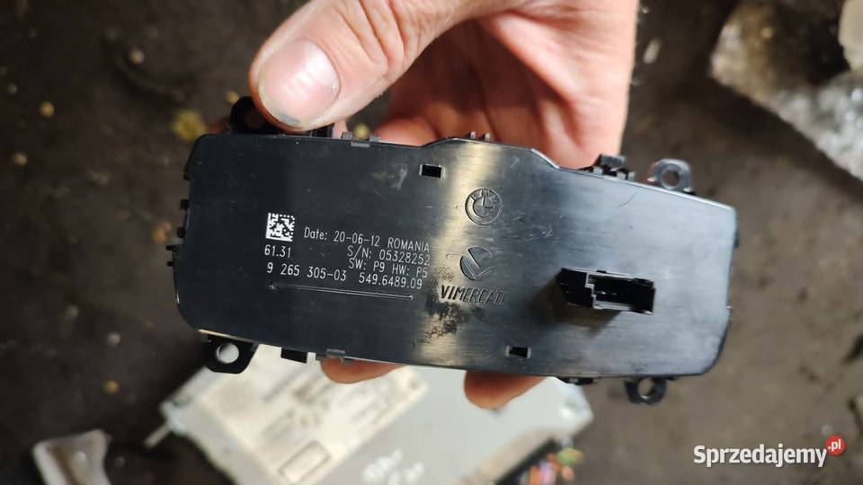 Panel przełącznik świateł 926530503 BMW F30 Książ Wielkopolski