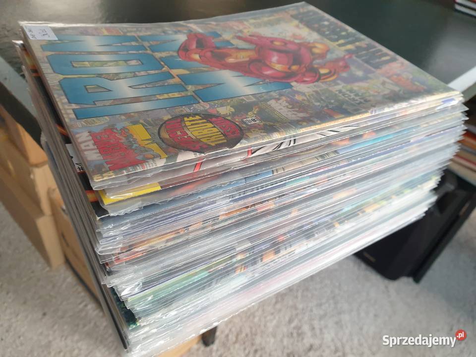 Iron Man zestaw 46 oryginalnych komiksów Marvel Gdynia