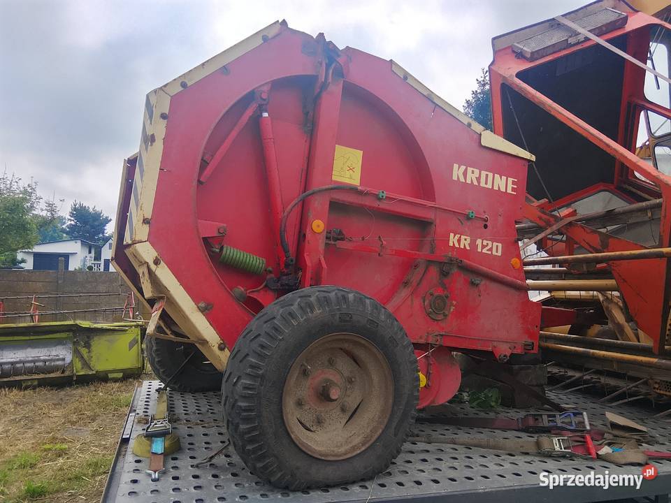 Prasa rolująca Krone KR 120 w oryginale nieuszkodzony Skaryszew