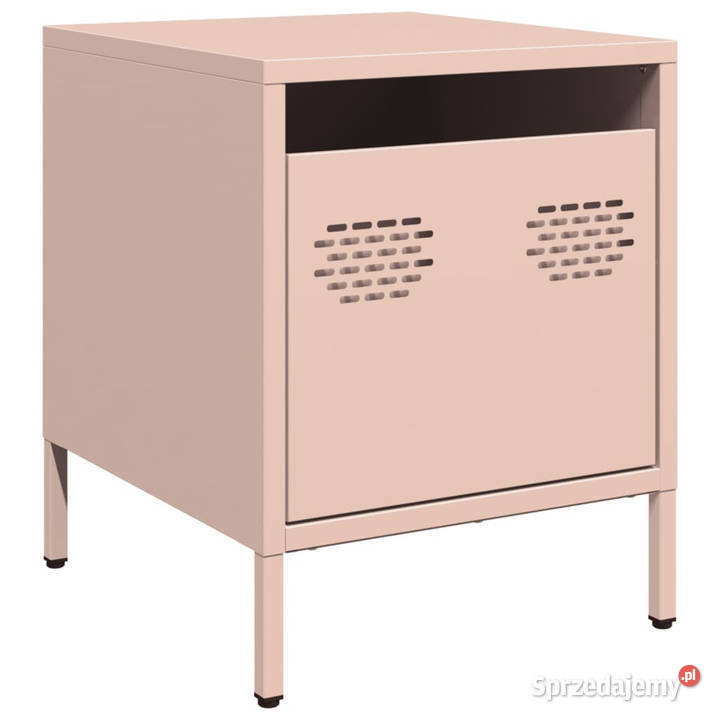 Szafka nocna różowa 35x39x435 stal WM851246 Warszawa