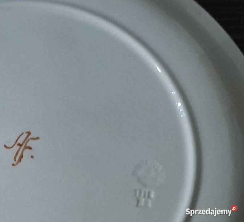 RetroVintage Dekoracyjny Talerz Norra Murgatan pomorskie Gdańsk