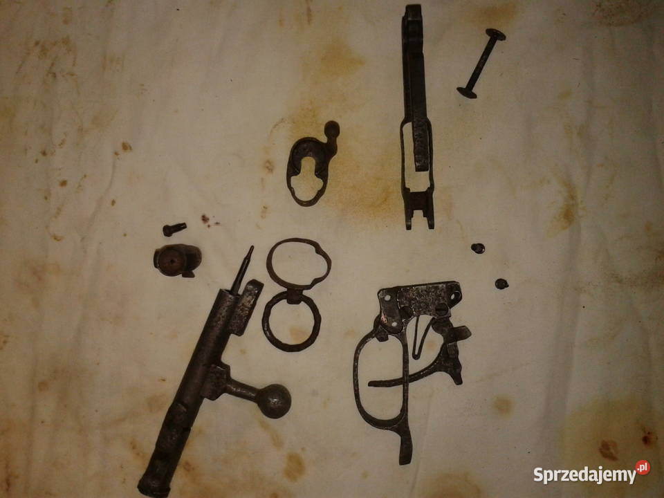 BERTIER części karabinu zdezelowanereplika Skiereszewo