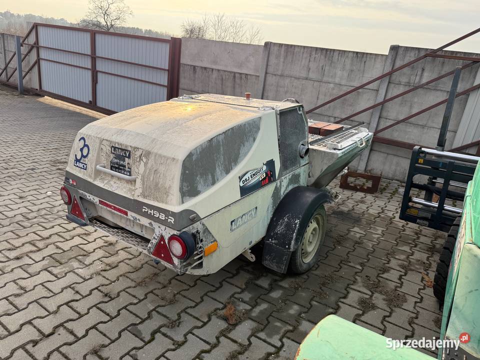 agregat tynkarski LANCY PH9BR produkcji 2005 nie