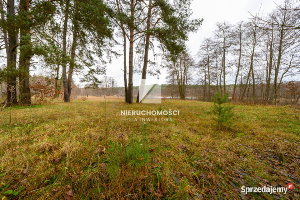 Działka brzegiem jeziora Postomsko 1844 mkw Lubniewice
