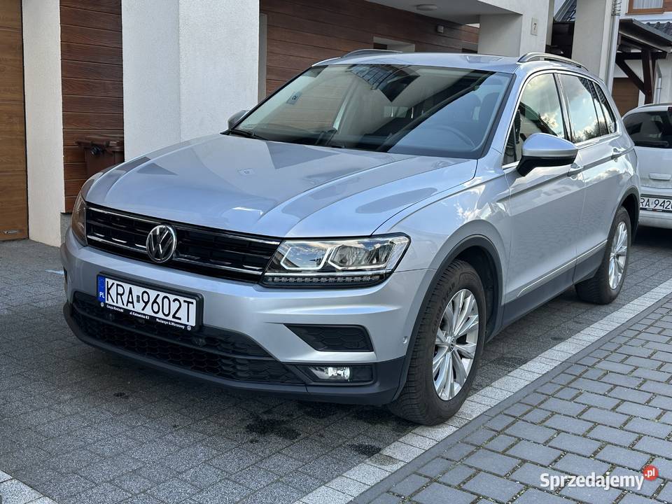 Volgswagen Tiguan 150 1 właściciel niski 1498cm3 Tiguan Zielonki sprzedam