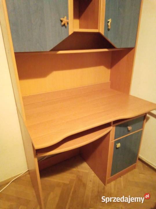 Biurko szkolne z morskimi elementami Warszawa