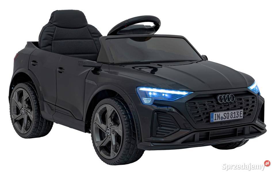 Pojazd Audi SQ8 Czarny Auto na akumulator Pojazdy elektryczne i spalinowe