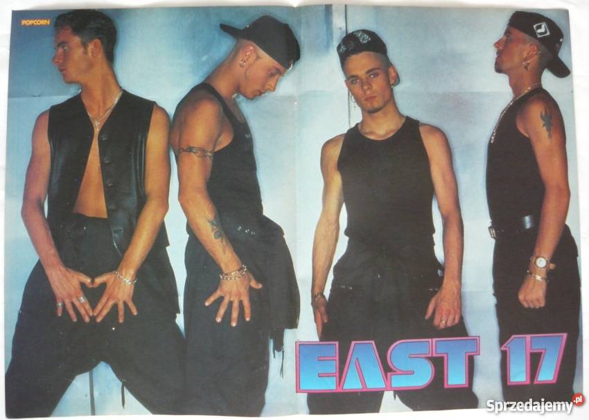 PLAKAT EAST 17 TLOVE 1994 Bydgoszcz