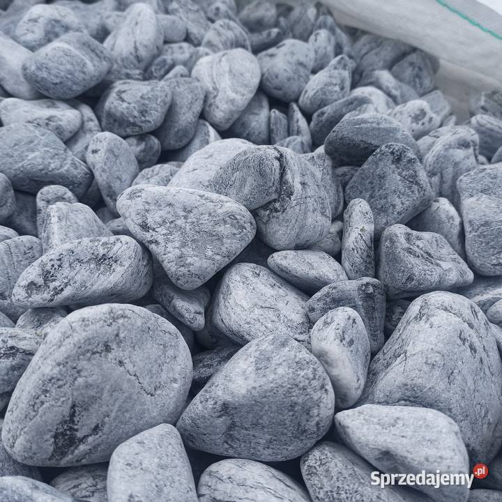 Otoczak Silver kamień szary biały ozdobny Thasos Chrzanów
