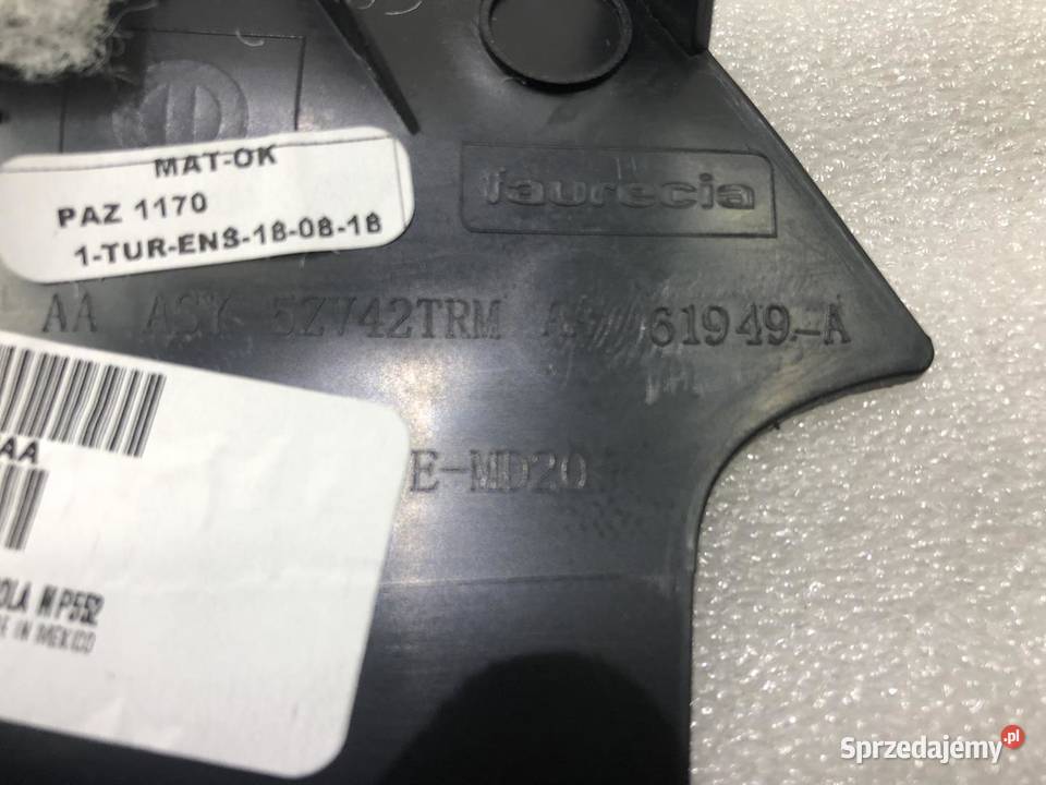 OSŁONA TUNELU PRAWA JEEP COMPASS II 5ur36dx9aa