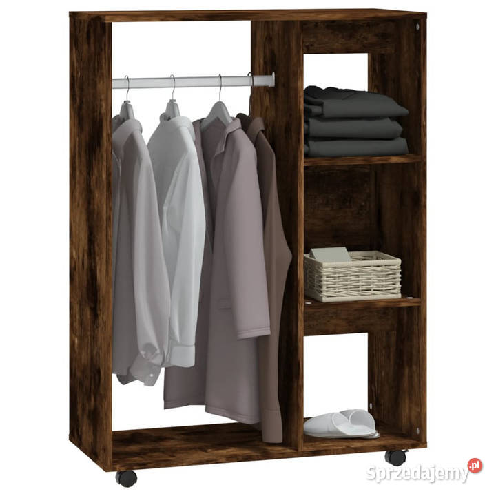 Szafa przydymiony dąb 80x40x110 materiał