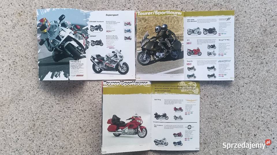 HONDA Gold Wing CBR CRF Dylan i inne Program Bytom