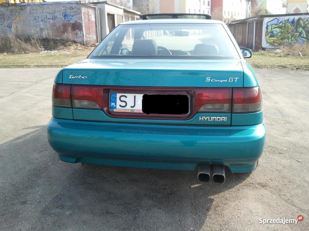 Hyundai SCoupe 15 GT turbo 1996 r ODNOWIONY Coupe Coupe śląskie Jaworzno