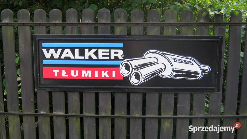 Walker tłumiki szyld reklamowy Kraków