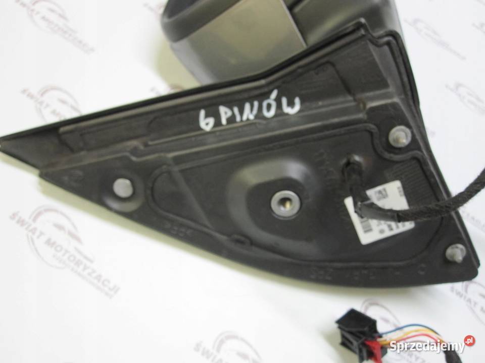VW GOLF VI 11r lusterko prawe ANGLIK 6 PINÓW