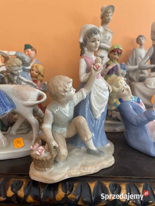 Figurka Para z kwiatami Gdańsk