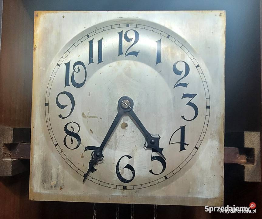 Stary stojący zegar 15 pomorskie