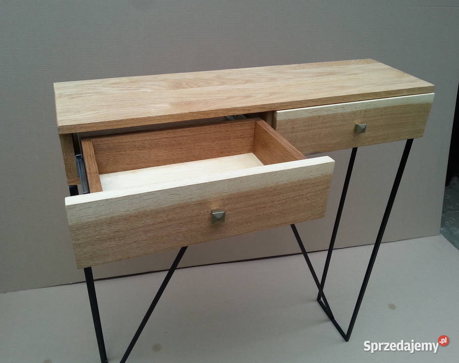 Konsola dębowa loft Radomsko sprzedam