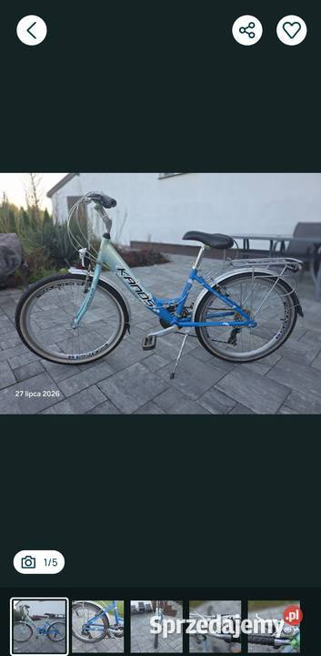 Rower dziewczynki 24 Dziecięce