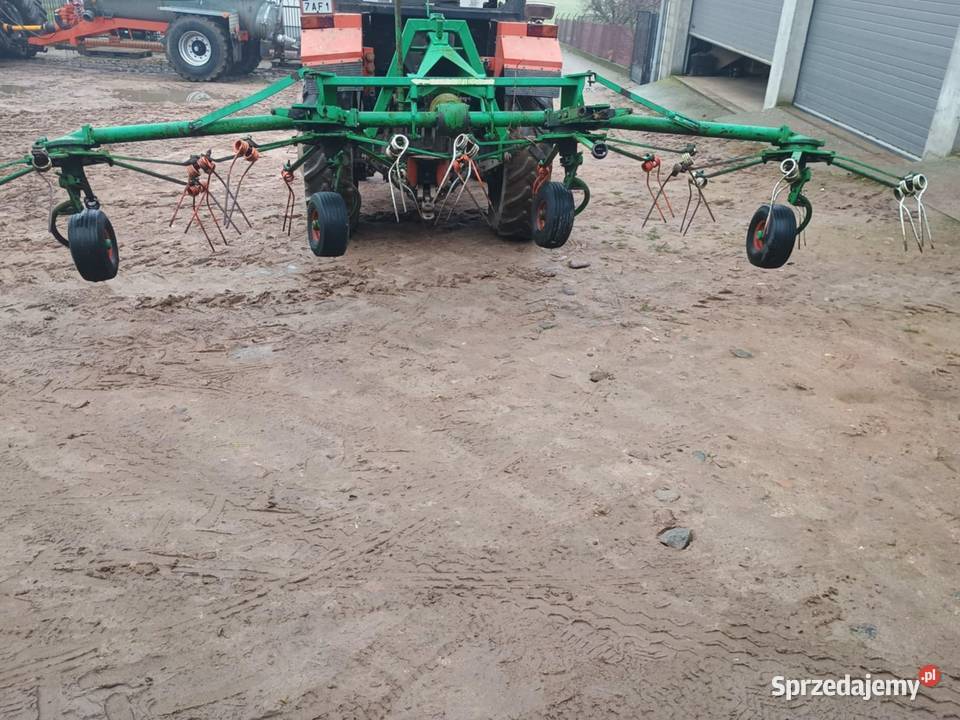 Przetrząsarka do siana Deutz fahr Z550D wielkopolskie Bieganowo