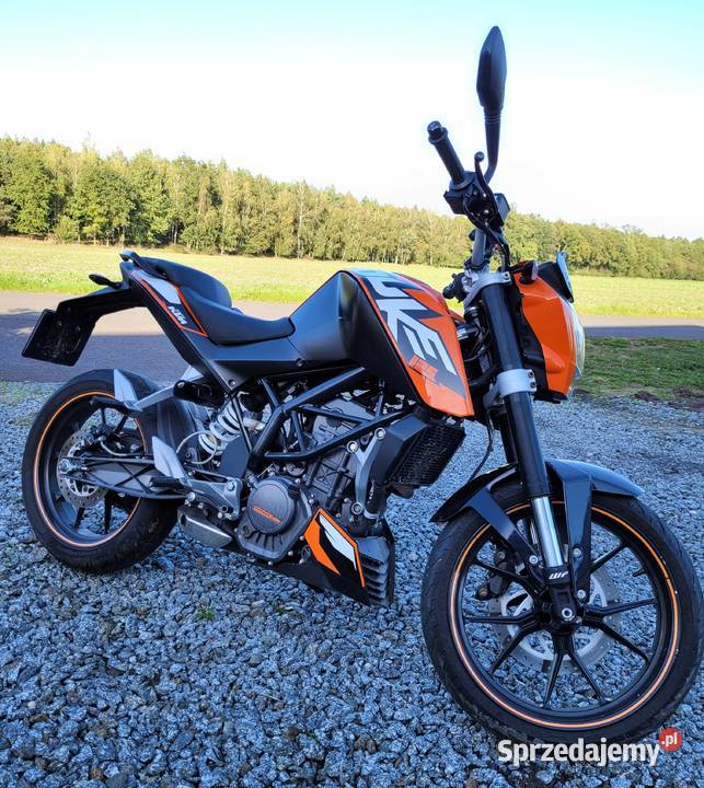 KTM 125 Duke ABS Motocykl 1253Niski przebieg 125cm3 Łódź