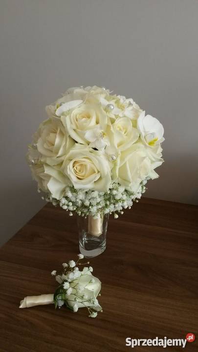 Dekoracje ślubne bukiet ślubny dekoracja Lubin