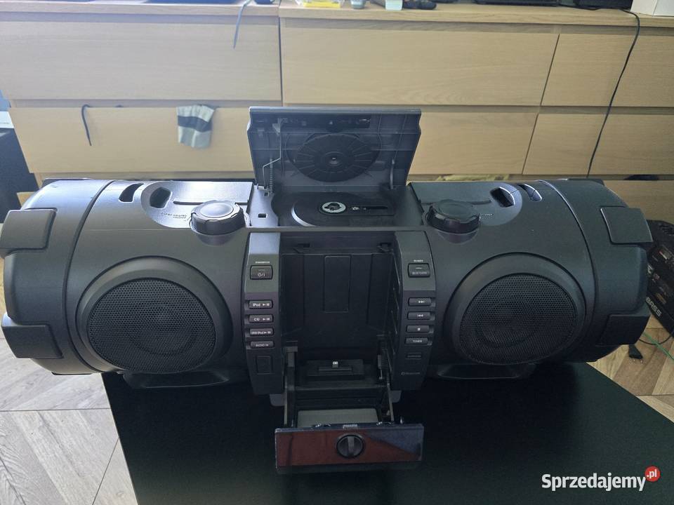 Mocny boombox radio JVC RV NB75B Z bluetooth Radioodtwarzacze Pruszków sprzedam