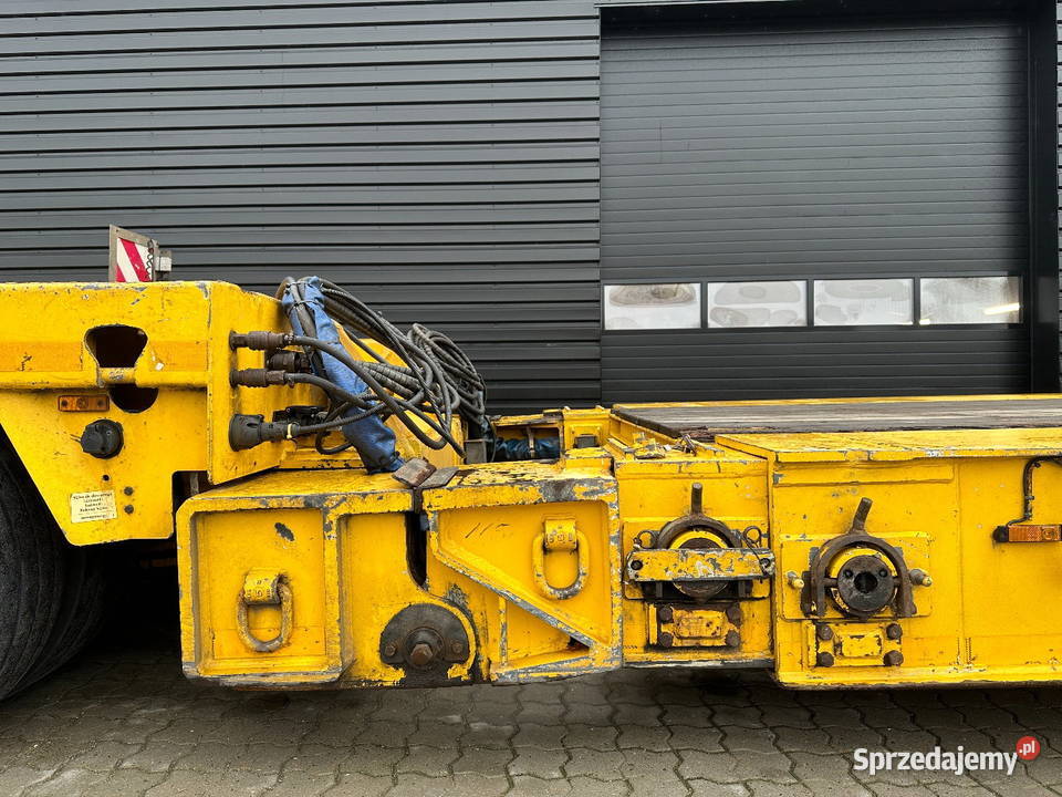 Tiefbett naczepa niskopodwoziowa do maszyn Faymonville Warszawa sprzedam