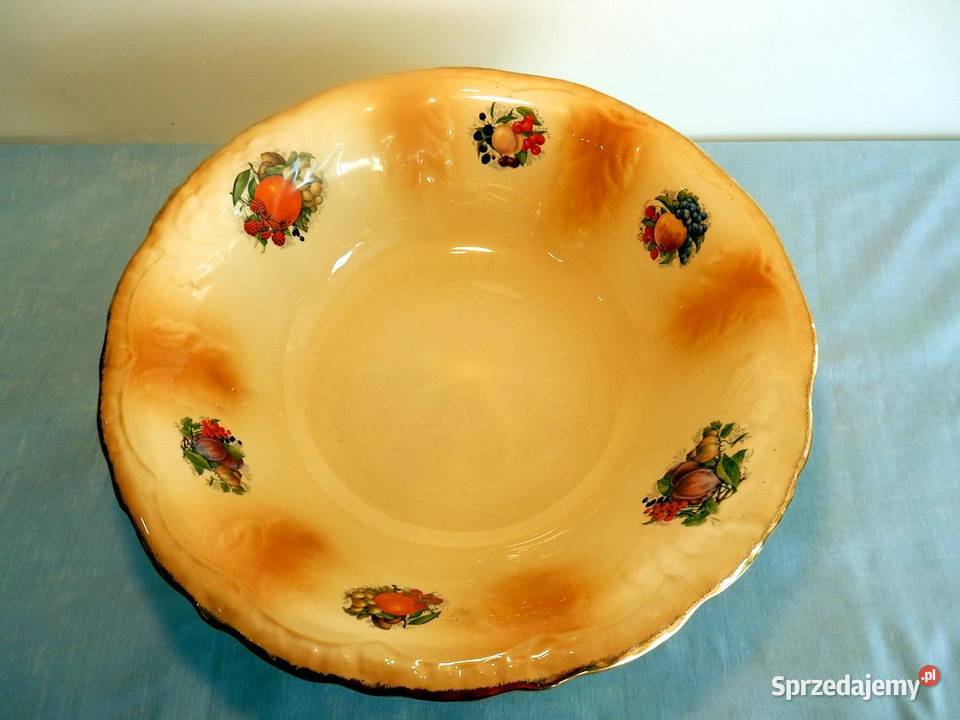 Vintage duża misa Staffordshire Ironstone Porcelana i szkło Antyki, Sztuka, Kolekcje sprzedam