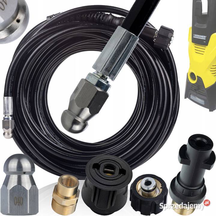 Wąż do Kanalizacji 20M Adapter Bayonet K2K7 180 małopolskie Ludźmierz sprzedam