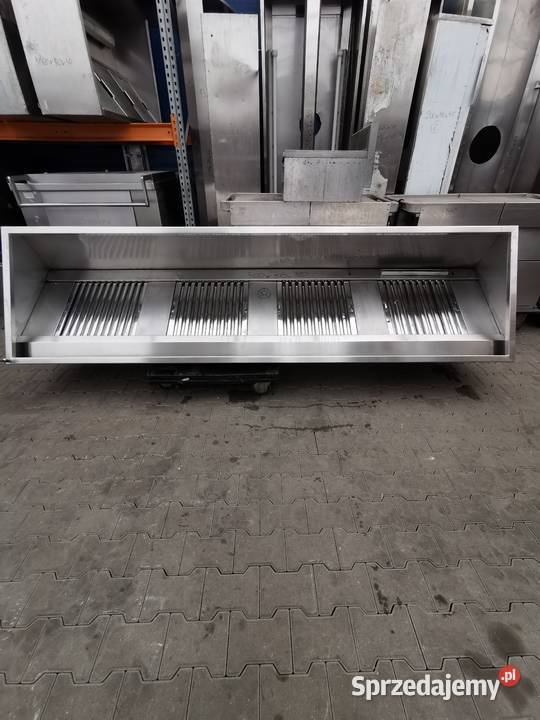 Okap przyscienny 300x50x80 32 Gastronomia Krotoszyn sprzedam