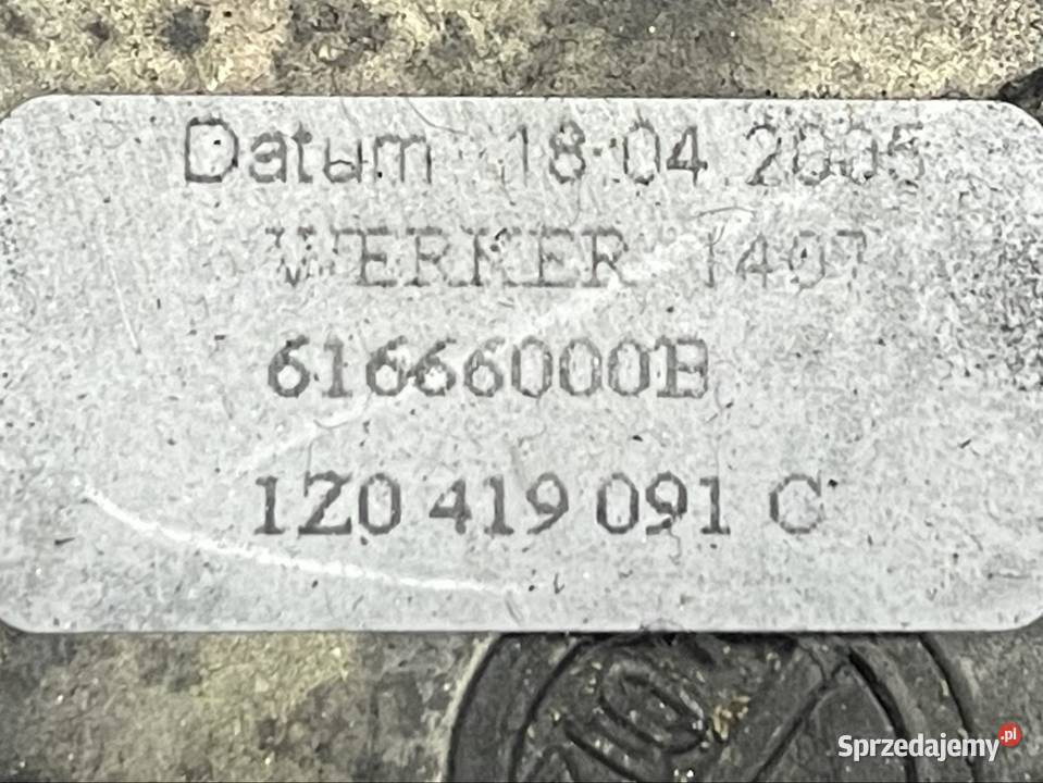 1Z0419091 kierownica multifunkcja skoda octavia Szczecin