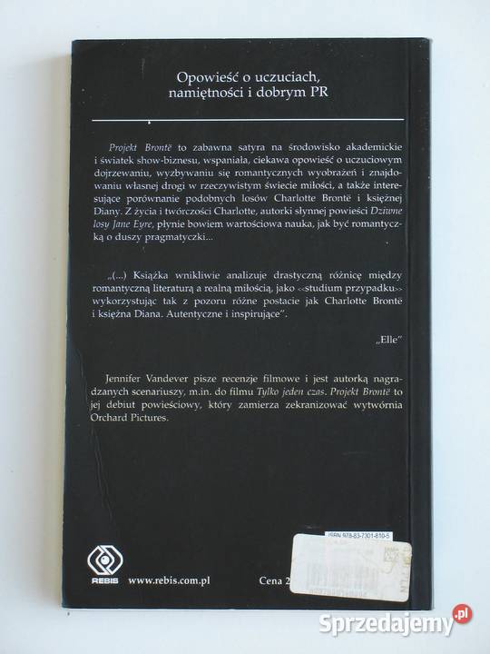 Projekt Bront Jennifer Vandever Kraków sprzedam