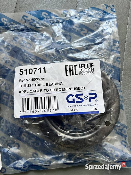 Łożysko przedniego amortyzatora Citroen C3 Lublin