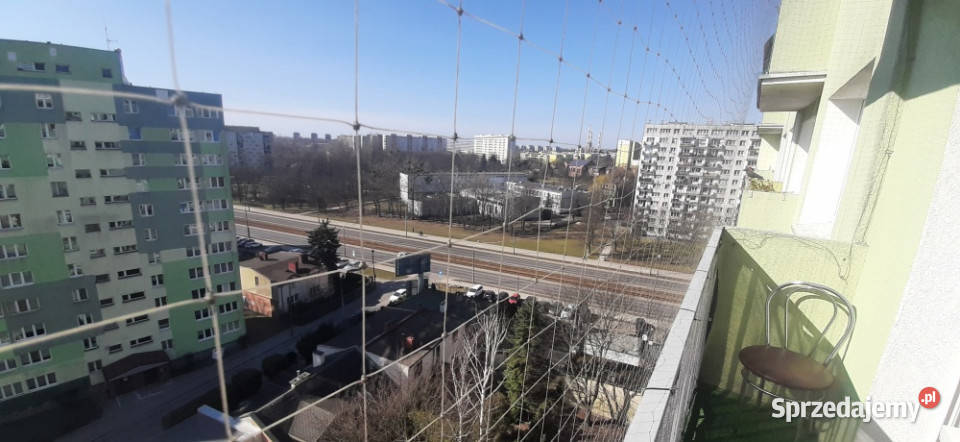 Duża jasna kawalerka 34 m2 balkon 9 piętro winda Liczba pokoi 1 Łódź