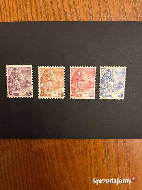 Znaczki pocztowe 1939r MZN FIS Zakopane śląskie Bielsko-Biała
