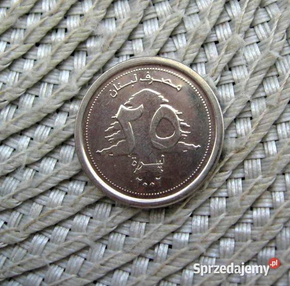 Liban 25 Liwrów 2002r Ładna Kalisz sprzedam