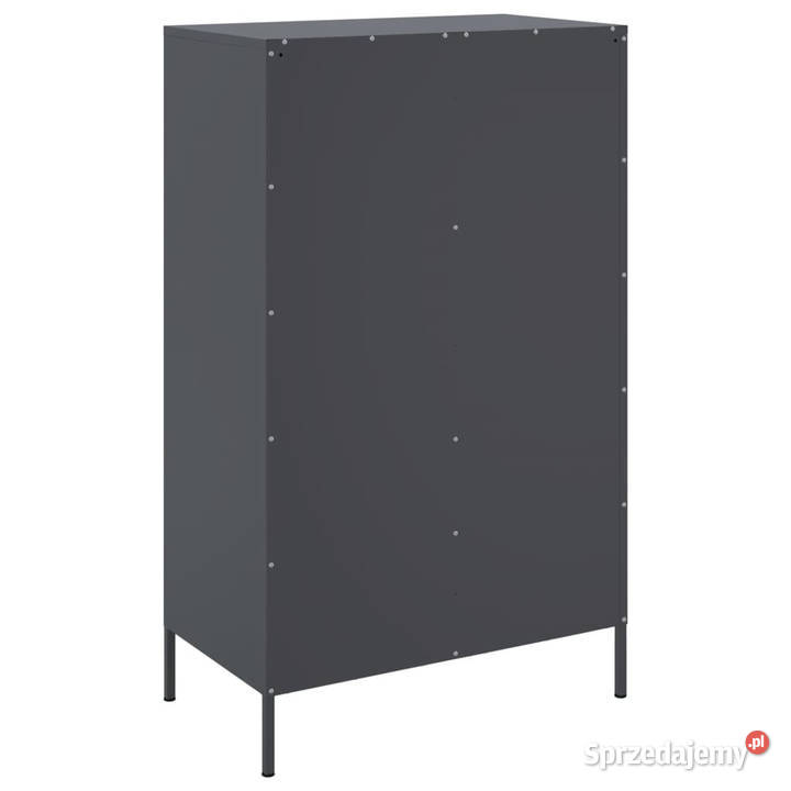 Szafka antracytowa 68x39x113 stal WM842960